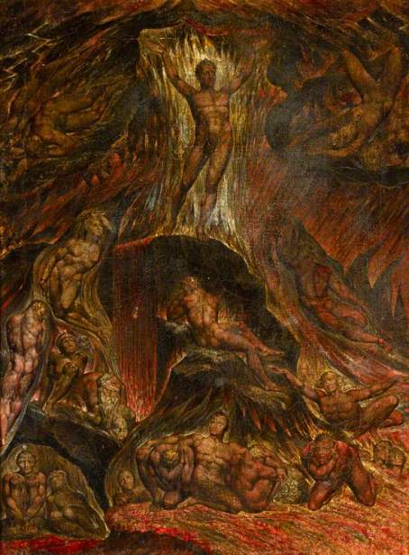 Blake, William, 1757-1827; Satan Calling up His Legions